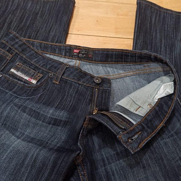 DIESEL Kratt Button Fly Denim Jeans Made in Italy Mens 32x30 Blue 100% Cotton ~ - Picture 11 of 16